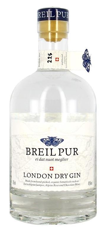 Breil Pur London Dry Gin Bio Jg. 0 70cl Preil Pur