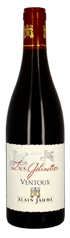 Ventoux AOC "Les Gélinottes"
Alain Jaume & Fils