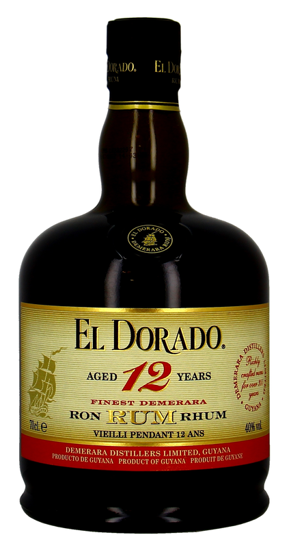 El Dorado Rum 12 J, Demerara Distillers