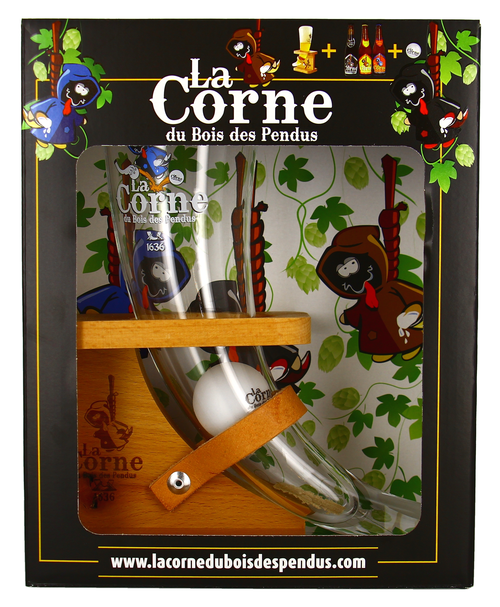 La Corne Geschenkkarton 3 Fl. & 1 Glas