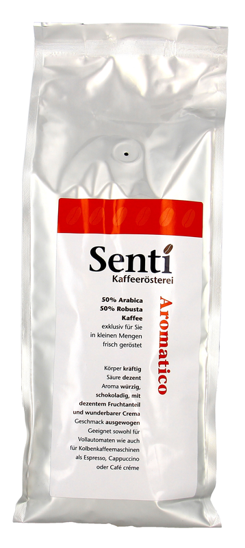 Kaffee Aromatico 1Kg
Kaffeerösterei Senti