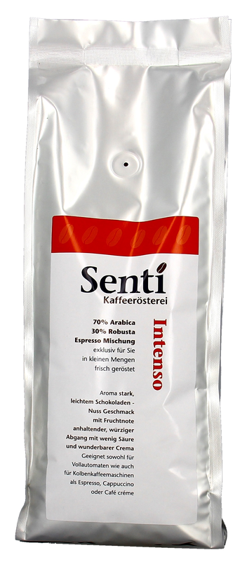 Kaffee Intenso
Kaffeerösterei Senti
