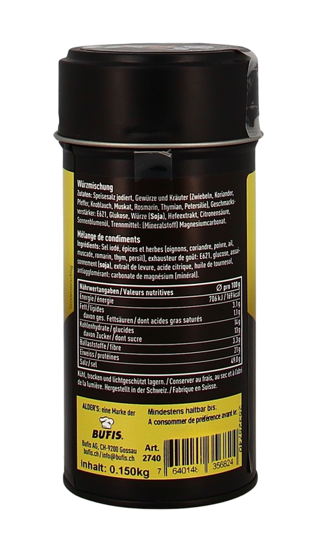 Alder's Kartoffel-Mix Gewürz 130g