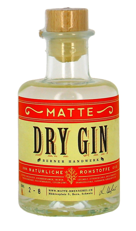Berner Matte Dry Gin