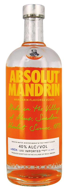 Absolut Mandrin Vodka 1L