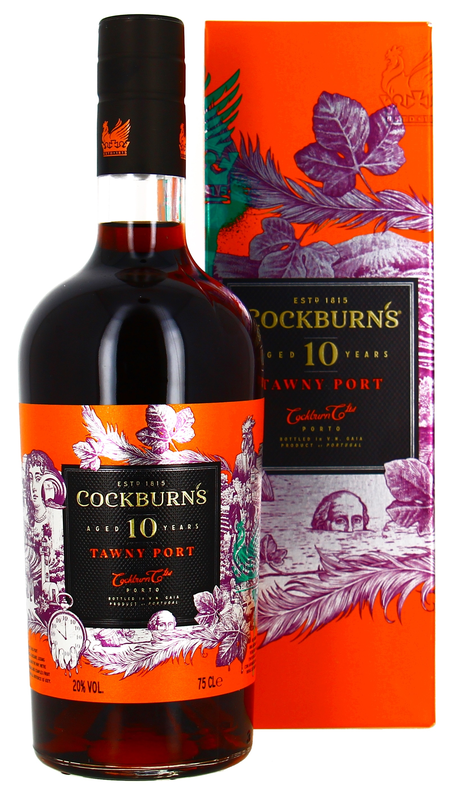 Cockburn's Tawny Port 10J.
