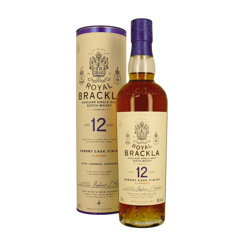 Royal Brackla Oloroso Sherry Cask Finish Single Malt 12 J.