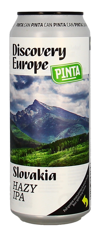 PINTA Discovery Europe Slovakia Hazy IPA Dose