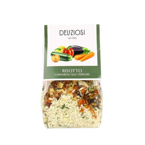 Carnaroli Risotto mit Gemüse, Deliziosi
