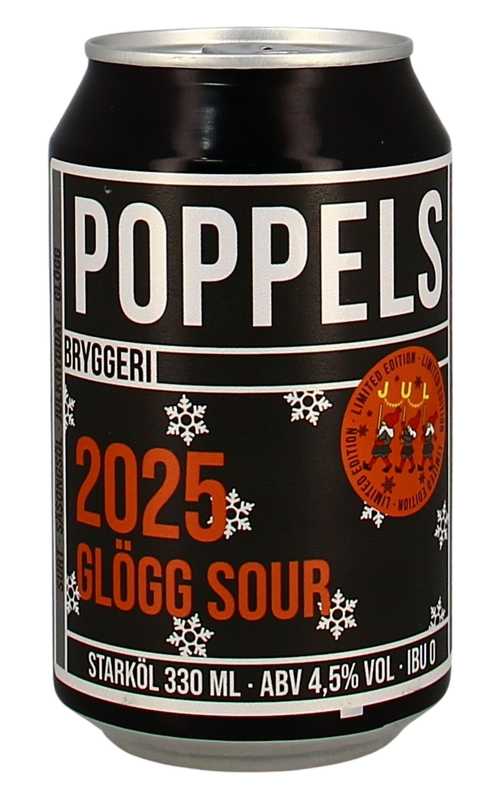 Poppels Glögg Sour 2025 Dose