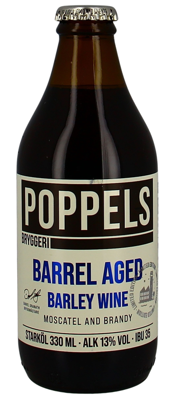 Poppels Barrel Aged Barley Wine (Moscatel and Brandy)
