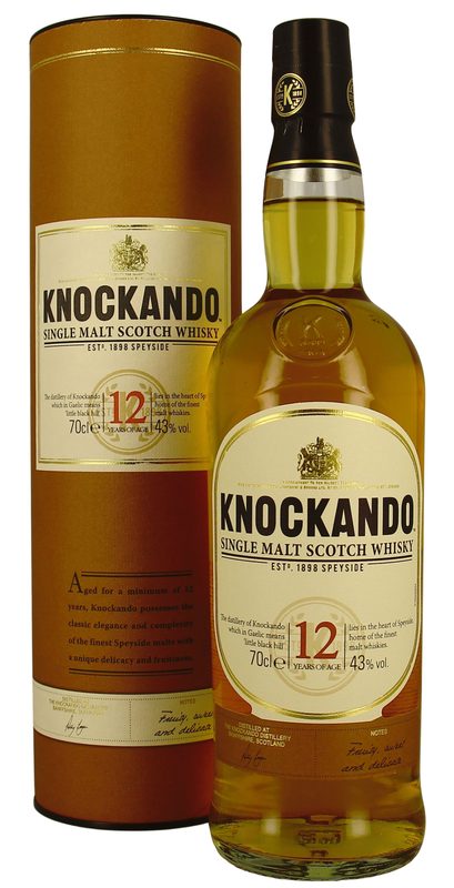 Knockando Single Malt Scotch Whisky 12 J. 