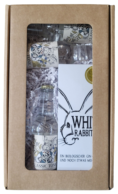 Gin White Rabbit Geschenkset (mit 3 Tonic)