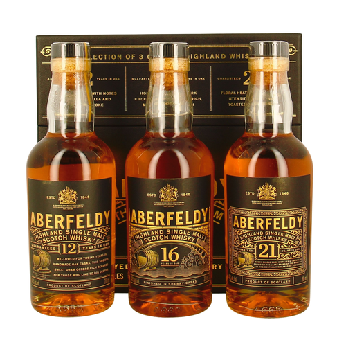 Aberfeldy The Golden Dram Single Malt Tasting Collection