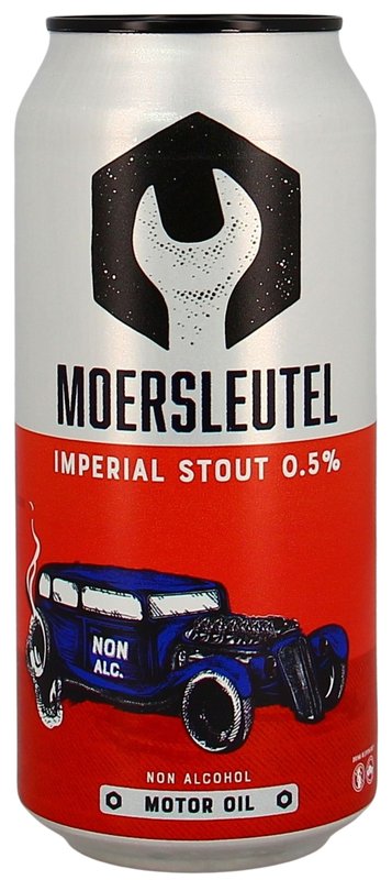 Moersleutel Motor Oil NA Alkoholfrei Imperial Stout Dose