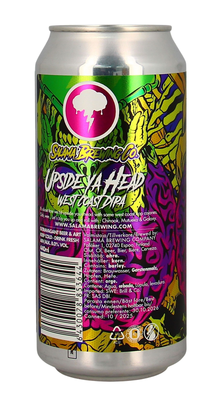 Salama Upside Ya Head West Coast DIPA Dose