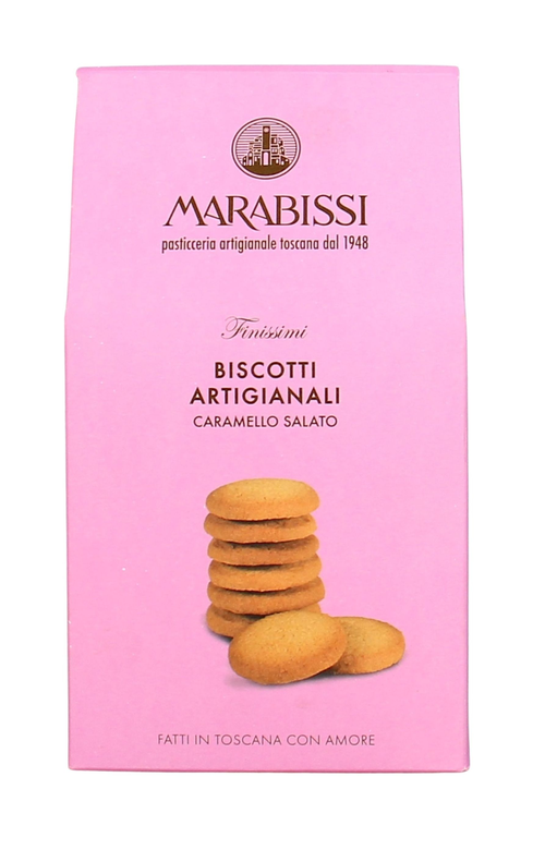 Butterbiscuits mit Caramello Salato 200g, Marabissi