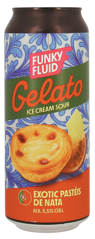 Funky Fluid Gelato: Exotic Pasteis de Nata Dose