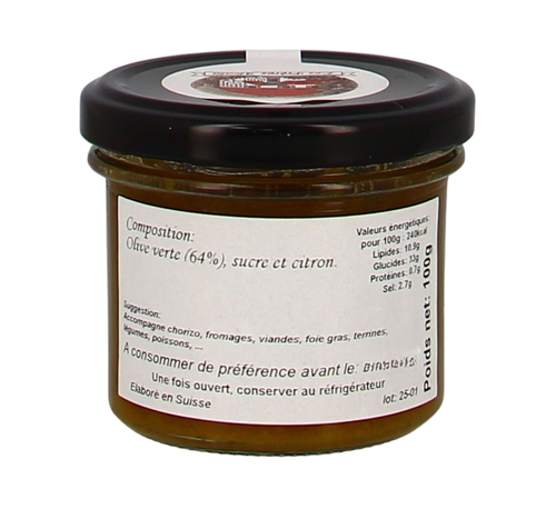 Mauerhofer Confiture Olive Verte 100g - Käsebegleitung
