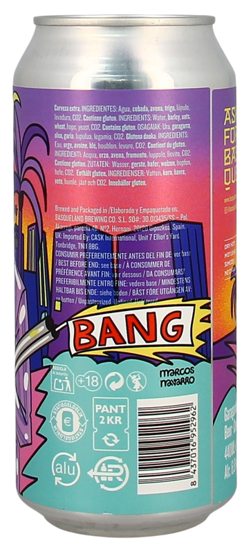 Basqueland Crockett & Tubbs DDH IPA Dose