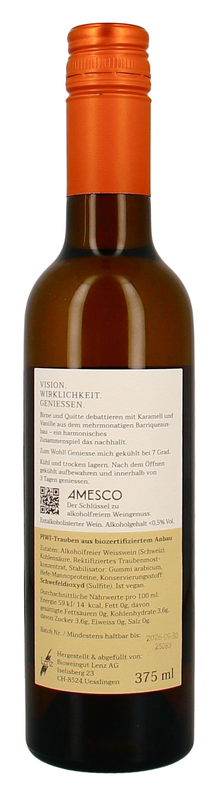 Amesco Barrique Weiss Alkoholfrei