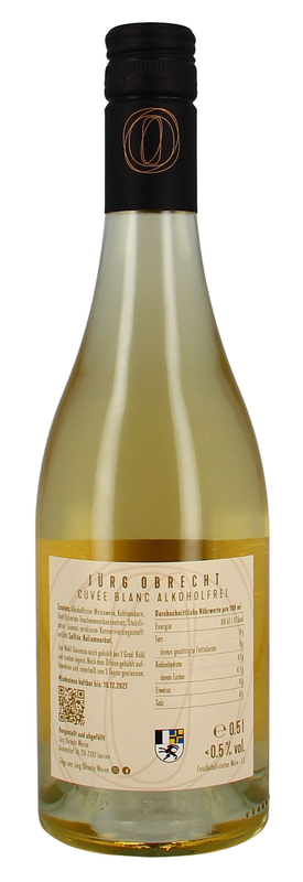 Jürg Obrecht Cuvée Blanc Alkoholfrei
