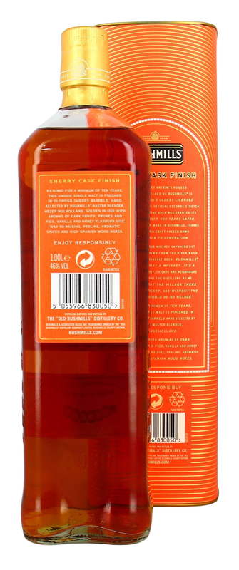 Bushmills Single Malt 10J. Sherry Cask