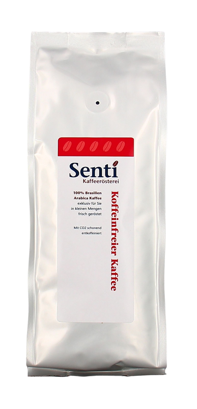 Kaffee Koffeinfrei 500g
Kaffeerösterei Senti
