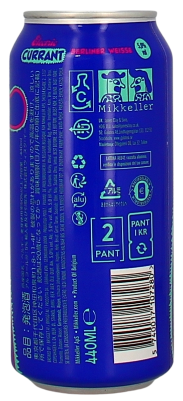 Mikkeller Electric Currant Berliner Weisse Dose