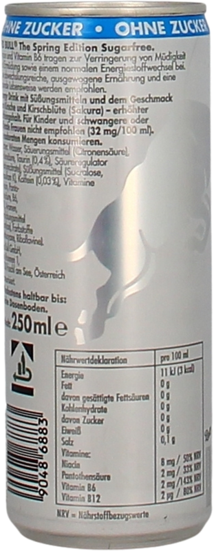 Red Bull Spring Edition 2026 Sugarfree Dose