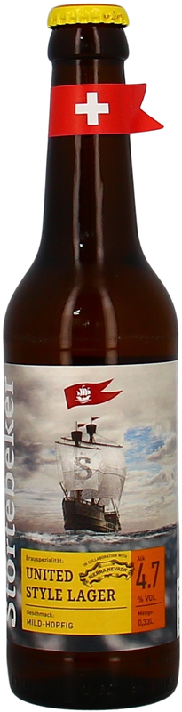 Störtebeker United Style Lager 33cl MW