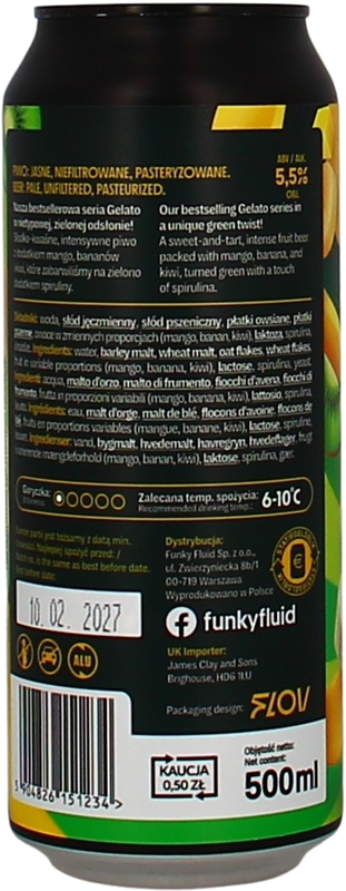 Funky Fluid Gelato: Green Dose