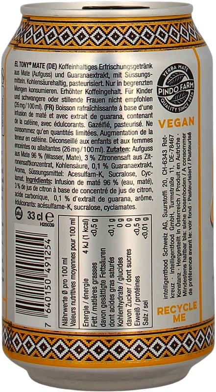 El Tony Mate Zero Dose