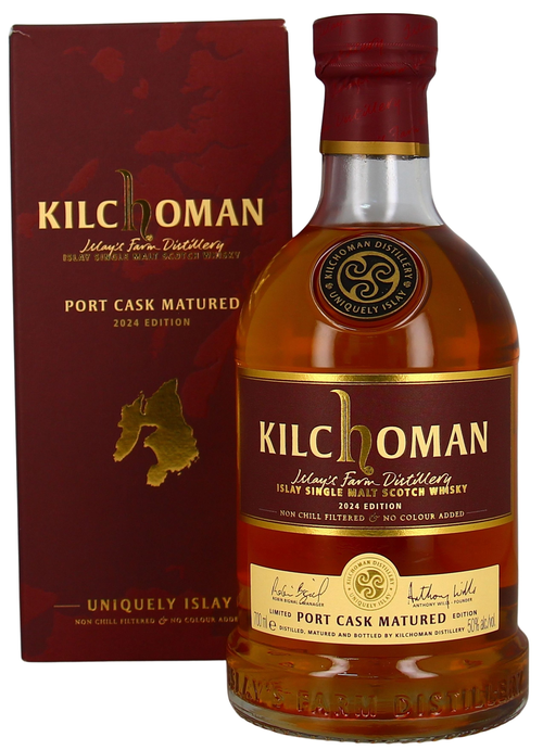 Kilchoman Single Malt Port Cask Matured