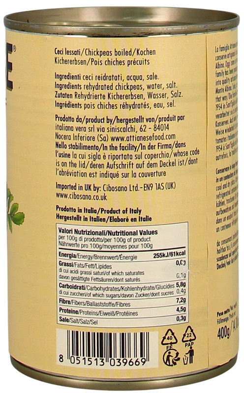 Kichererbsen (Ceci) 400g Attianese