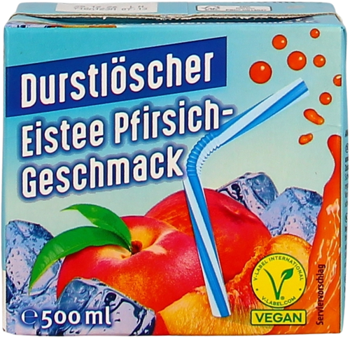 Durstlöscher Eistee Pfirsich