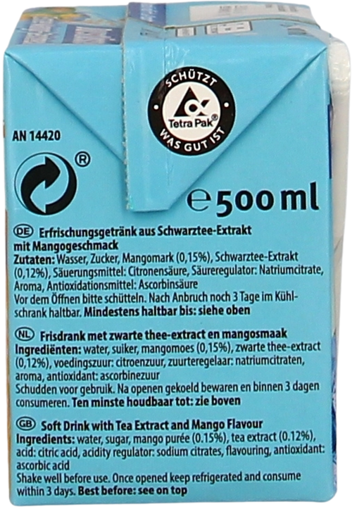 Durstlöscher Eistee Mango