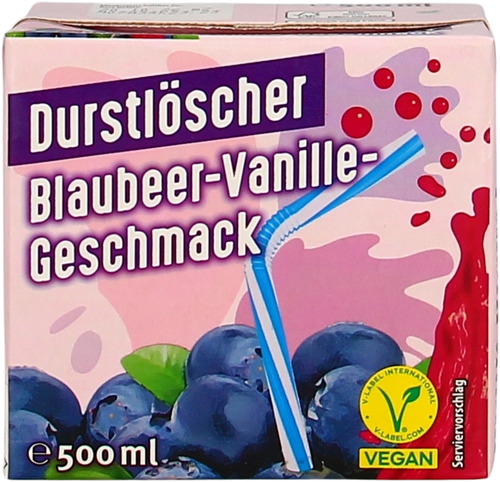 Durstlöscher Blaubeer-Vanille
