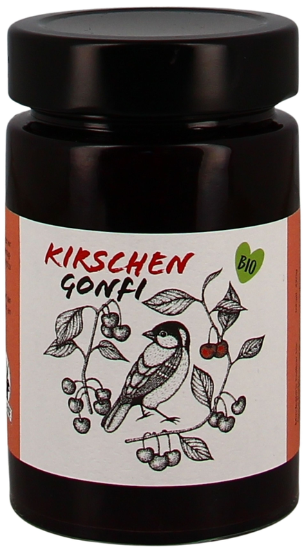 Kirschen Konfitüre, Luchs&Hase 220g °Bio°