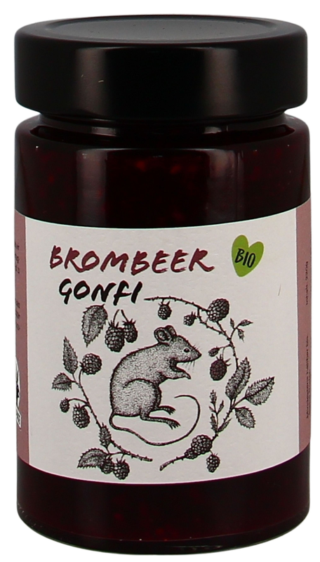Brombeer Konfitüre, Luchs&Hase 220g °Bio°