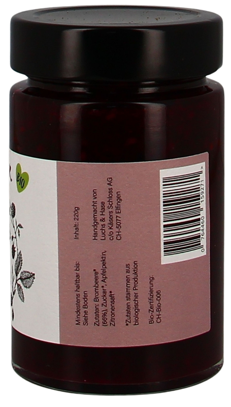 Brombeer Konfitüre, Luchs&Hase 220g °Bio°