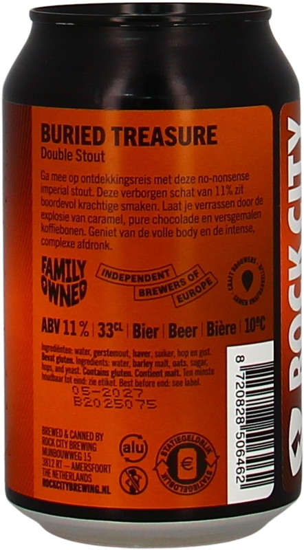 Rockcity Buried Treasure Double Stout Dose