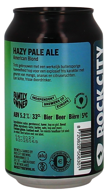 Rockcity Hazy Pale Ale Dose