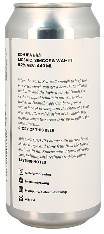 Alefarm All Hands on Deck DDH IPA Dose