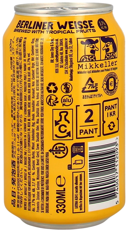 Mikkeller Ich bin Tropical Berliner Weisse Dose