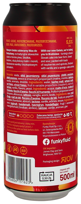 Funky Fluid Gelato: Puncovy Rez Dose