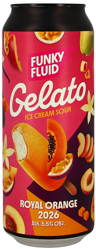 Funky Fluid Gelato: Royal Orange 2026 Dose