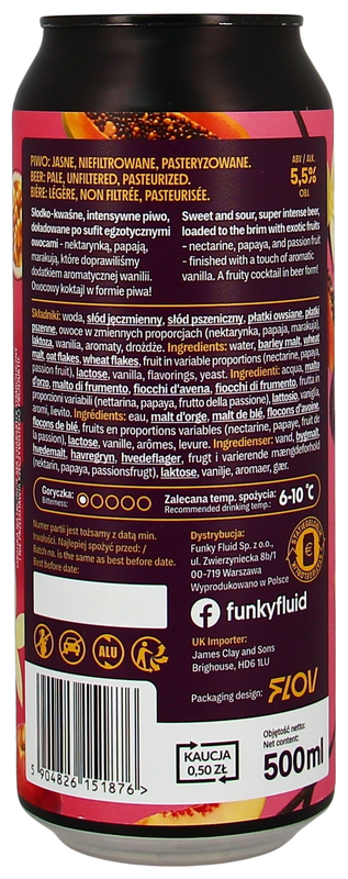 Funky Fluid Gelato: Royal Orange 2026 Dose