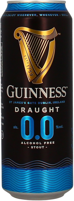 Guinness Draught 0.0 Dose 50cl