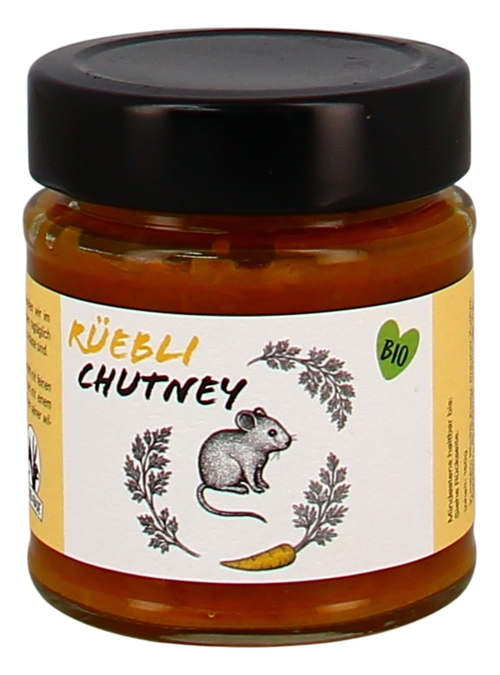 Rüebli Chutney Luchs&Hase 150g °Bio°